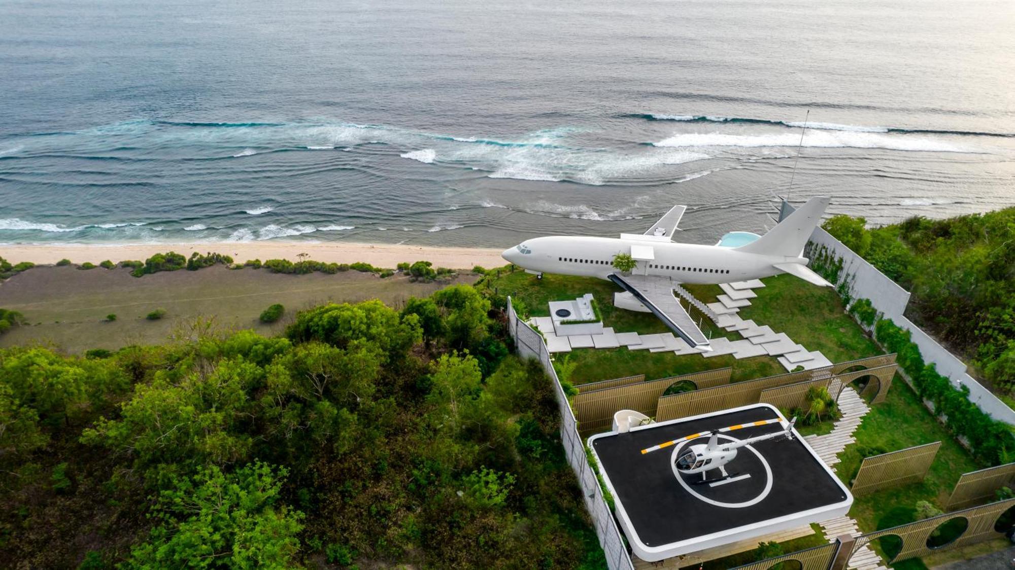 Private Jet Villa by Hanging Gardens Air Uluwatu Exteriör bild