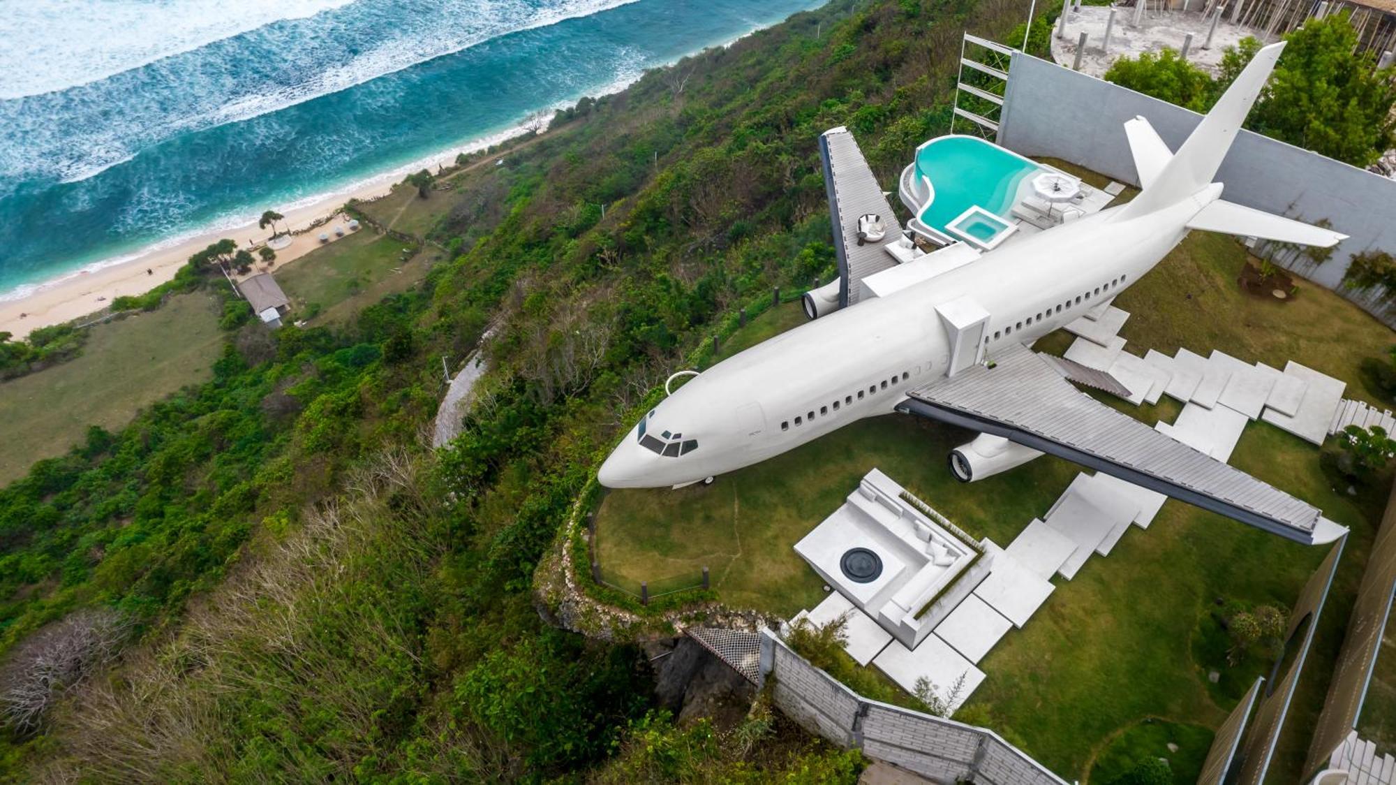 Private Jet Villa by Hanging Gardens Air Uluwatu Exteriör bild